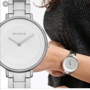 Skagen Silver Stainless-Steel Quartz Watch